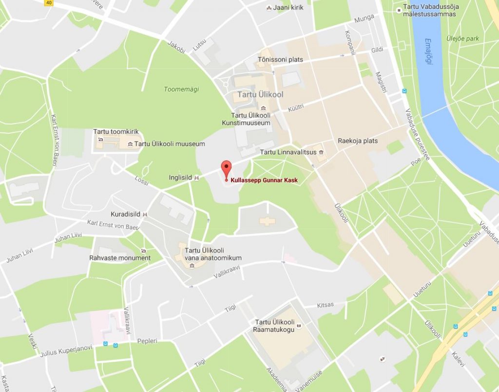 Väärismetallist ehete parandus, valmistamine, graveerimine. Asukoht Tartus Lossi 32 
Kullassepp Gunnar Kask