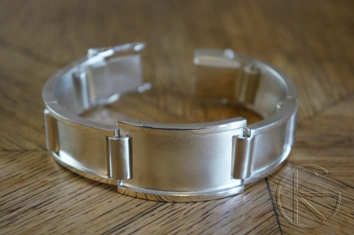 Hõbedast meeste käekett 150 grammi