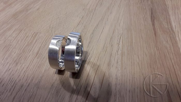 Hõbedast abielusõrmused