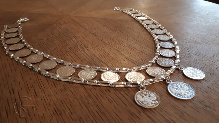 Hõbedast tsaarirahadega seto tsepotska