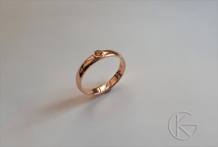 Kuldsõrmus tsitriiniga