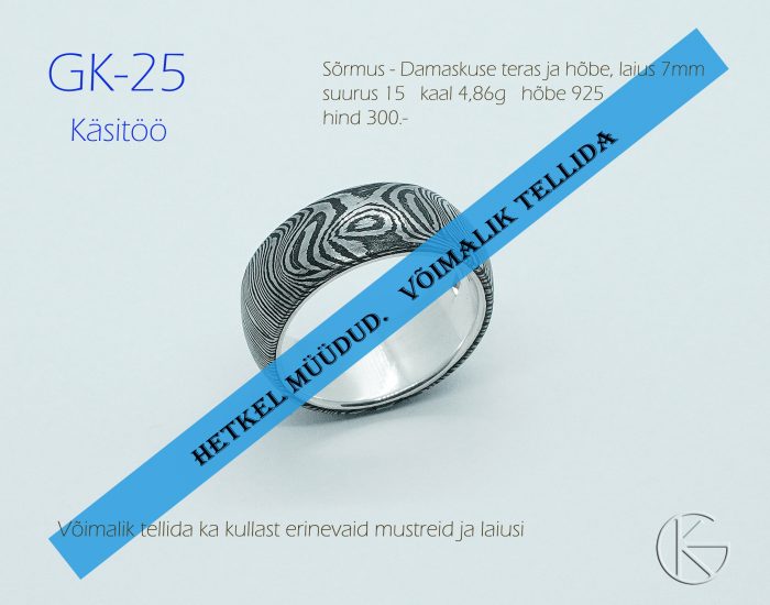 Damaskuse teras ja hõbe