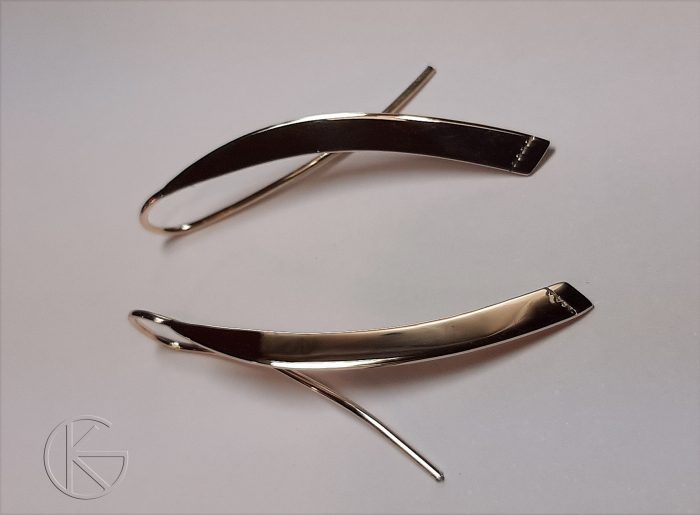 Kullast kõrvarõngad