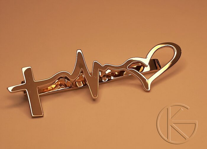 Kullast lipsunõel - Faith Hope Love