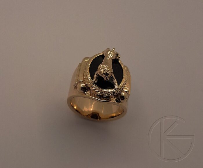 G742 - kullast klotser oonüksiga 45 grammi