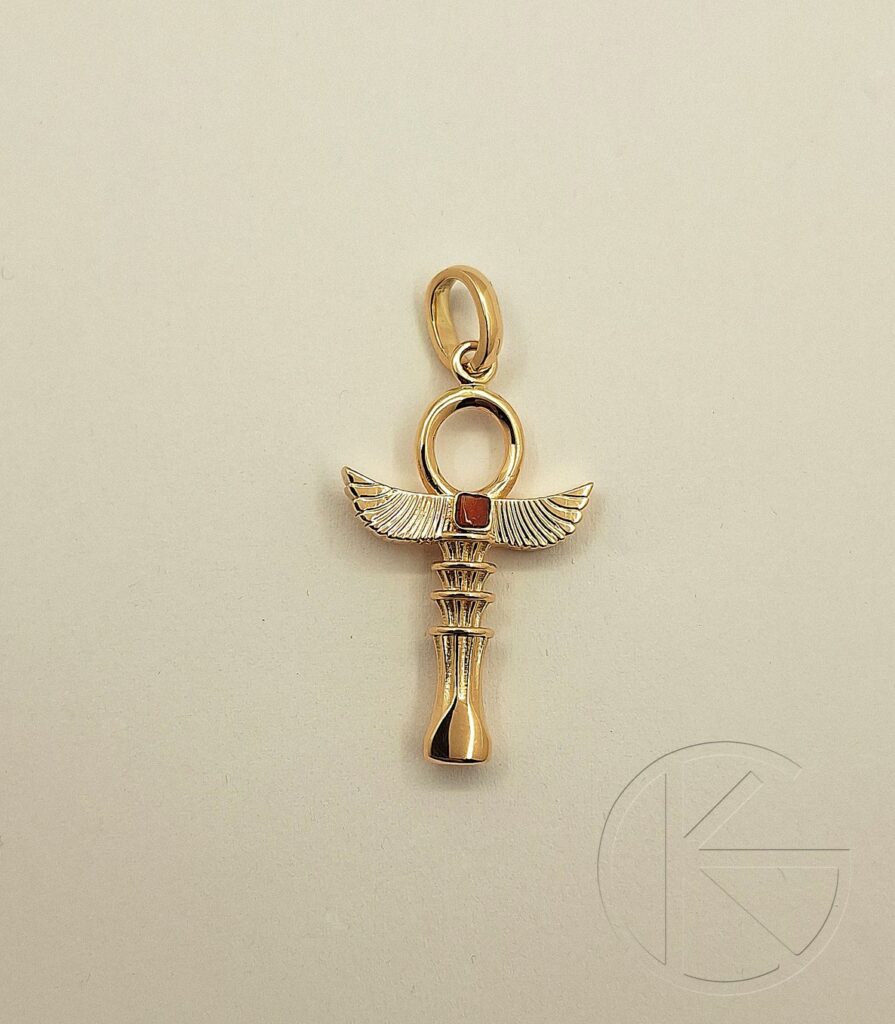 Kullast rist koralliga